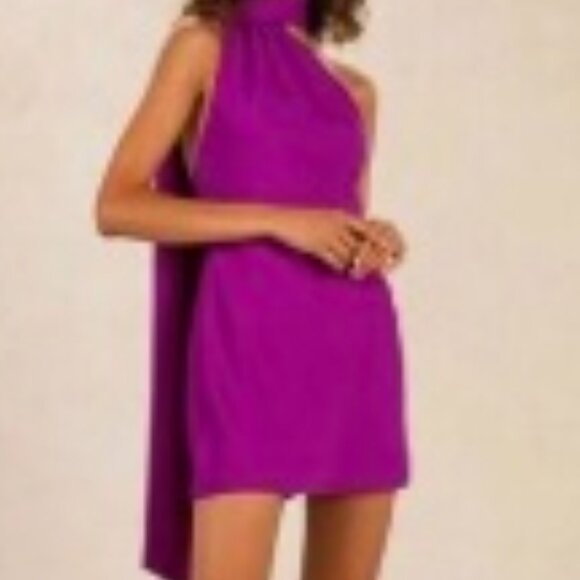 Anthropologie Dresses & Skirts - Anthropologie MISHA Halter Mini Dress pre owned dry cleaned  Size 6